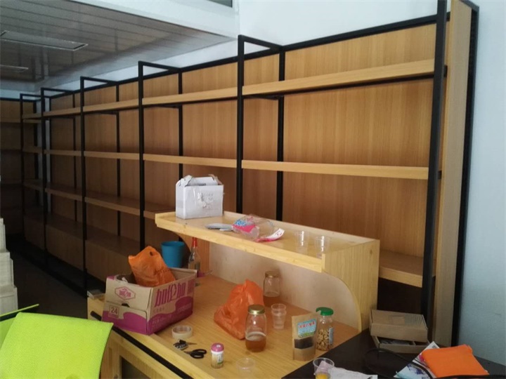 钢木结合精品架