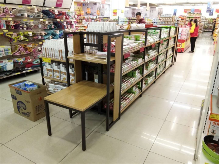 钢木结合精品架