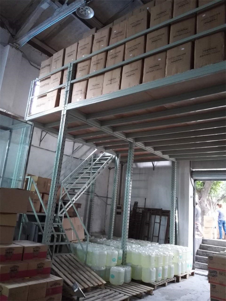 江门茶皇仓库拆装式阁楼平台